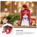 Anneome Chrismas Bags 50pcs Christmas Drawstring Bag Candy Bags Christmas Sweet Bag Xmas Storage Pouch Child Biscuit - Buy Online on GoSupps.com