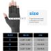 ACWOO Arthritis Compression Gloves for Pain Relief - Women & Men Fingerless Design (Grey, Size S) - Buy Online on GoSupps.com