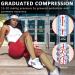 Ailaka Zipper Compression Socks 15-20mmHg Knee High Support for Varicose Veins - 1 Pair (Beige) - Buy Online on GoSupps.com