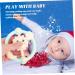 Toyvian Baby Rattle and Teething Set - Silicone Infant Toy for Soothing and Teething - Buy Online on GoSupps.com