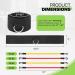 Magshion Ankle Resistance Bands - Adjustable Leg Bands for Women's Hip Fitness Training - 4 Levels of Resistance for Effective Workouts - Buy Online on GoSupps.com