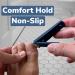 Navy Large Nail Clippers with Comfort Hold Design and Non-Slip Grip - Stainless Steel Toenail and Fingernail Cutter for Men and Women with Arthritis or Unsteady Hands - Buy Online on GoSupps.com