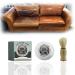 2024 New Furniture Salve for Leather Leather Furniture Salve Long-Lasting Hydration Prevent Dryness and Cracking Leather Conditioner with Boar Bristle Brush (3Pcs)