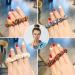 Uni-Fine Shop Satin Hair Ties for Women - Small Scrunchies Elastic Ponytail Holders 6 Colors Hair Jewelry for Girls - Buy Online on GoSupps.com