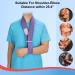 supregear Arm Sling Adjustable Collar and Cuff Sling Immobilizer Lightweight Neck Support Simple Arm Sling Breathable Medical Shoulder Support for Men Women One Size Fits All (Purple) - Buy Online on GoSupps.com
