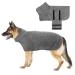 Microfiber dog bathrobe XL SIZE Sub-capable dog bathrobe Bath towel Dog wagering dog hand towel with adjustable straps for large medium x-large