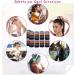 DAWOOWF 100 Pieces Women Hair Elastics No-Metal Hair Elastics Perfect for Women & Girls(10 Colors) - Buy Online on GoSupps.com