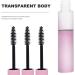 10pcs Mascara Empty Tube Diy Makeup Reusable Empty Clear Wand Abundance Travel Bottle Plastic Pink - Buy Online on GoSupps.com