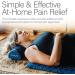 Kanjo Premium Acupressure Mat and Pillow Set for Back & Neck Pain Relief - Memory Foam Pillow - FSA HSA Eligible - Carry Bag Included - Black Onyx - Buy Online on GoSupps.com