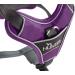 HUNTER DIVO Dog Harness - Size S (45-56 cm) in Purple/Grey | Premium Quality & International Shipping - Buy Online on GoSupps.com