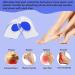 Silicone Gel Heel Cups - Medical Grade Inserts for Plantar Fasciitis & Bone Spurs Relief - Buy Online on GoSupps.com