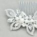 Beaupretty 1pc hair barrettes for women bridal hair barrette hair accessories for women wedding bride headpieces for wedding rhinestone hair accessories hair comb European and American Miss - Buy Online on GoSupps.com