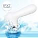 Pessido Waterproof Spin Facial Cleansing Brush Set with 6 Brush Heads - Gentle Exfoliating, Deep Cleansing, Massaging - for Men and Women (White) - Buy Online on GoSupps.com