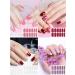 384 Pieces Full Wraps Nail Polish Stickers Kalolary 32 Sheets Solid Glitter Color Nail Wraps Self-Adhesive Nail Decals Stick on Nail Strips with 5 Nail Files for Women Girls DIY Nail Art Decoration Nail stickers - Buy Online on GoSupps.com