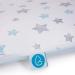 Ceba Baby Cover for Changing Pads - 2-Pack Winding Edition - Extra Thick Cotton 50x70 cm with Zipper - Gray & Blue Stars - Buy Online on GoSupps.com