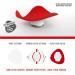 Not Just A Patch CGM Sensor Patches for Freestyle Libre and Medtronic Sensors (20 Pack) - Water Resistant & Durable for 10-14 Days - Pre-Cut Freestyle Libre 2 Sensor Covers in Red - Buy Online on GoSupps.com