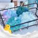 Gincai 4pcs Bath Balls, Puffs, Loofah & Exfoliating Scrub Set - For Thorough Cleansing and Exfoliation - Buy Online on GoSupps.com