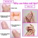 WJIASI Natural False Nails: Oval French Acrylic Artificial Nail Tips for Girls & Women - 500 pc, 10 Sizes - Natural Color - Buy Online on GoSupps.com