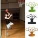 Smalibal Basketball Shooting Aid | Training Equipment for Youth Kids | Improve Shot and Form with Wrist/Finger Strap - Buy Online on GoSupps.com