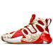 ASHION Mens Basketball Shoes Fashion Non Slip Breathable Sneakers Men's Athletic Sport Running Shoes with Arch Support 8 Red