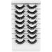 Leipple 8D Mink Lashes - 8 Pairs of Professional Waterproof False Eyelashes (QZ-04) - Buy Online on GoSupps.com