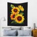 VANANI Summer Sunflower Wall Hanging. Easy Installation. Living Room And Bedroom Decorations. Wall Art Tapestry. (130x152cm) Black One Size - Buy Online on GoSupps.com