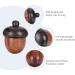 Operitacx 2pcs Simulation Acorn Pine Cone Christmas Pine Cones Pendant Creative Pine Cone Pendant Charm Crafts - Buy Online on GoSupps.com