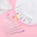 32Pcs Silicone Lip Brushes with Covers | Lipstick Applicator Makeup Beauty Tool | Multicolor - Buy Online on GoSupps.com