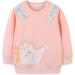 Girls Dinosaur Sweatshirt | Cotton Top for Kids | Long Sleeve Pullover | Age 4-5 Years - Buy Online on GoSupps.com