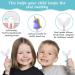 RZM Kids U-Shaped Cartoon Toothbrush | Soft Silicone Brush Head | Age 2-6 Years | 360 Oral Cleaning Design | Pink - Buy Online on GoSupps.com