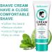  Chaies Moisturizing shaving cream travel size shaving cream Bubble Free Travel Size Portable Shaving Cream with Lemon Scent Sensitive Skin Safe Hair Softening Chaies 2 - Buy Online on GoSupps.com