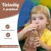 Buy Babyledo Reusable Squeezing Bags for Babies & Children - 6-Pack 150ml BPA-Free Double Zip Closure Freezer & Dishwasher Safe - Buy Online on GoSupps.com