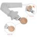 Kunandroc 3 Pcs Baby Dummy Clips | Soother Chain Holder Pacifier Strap for Girls Boys - Buy Online on GoSupps.com