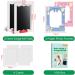 Nabance Baby Hand and Footprint Kit with 2 Large Inkless Pads and Frames - Non-Toxic Imprint Cards for Baby Handprint 0-12 Months - Buy Online on GoSupps.com