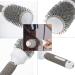 Boar Bristle Round Brush Set for Blow Drying - Vented Curved Detangling Brush with Ceramic & Ionic Technology for Smooth, Frizz-Free Hair - Ideal for Curling & Straightening - Buy Online on GoSupps.com