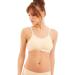 Kalon 4 Pack Women's Nylon Spandex Comfort Cami Bras - Removable Pads, Wireless, Medium-Large - Buy Online on GoSupps.com