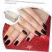 minkissy Nail Art Bowls Soaking Bowl Nail Salon Supplies Nails Exfoliating Containers Soaking Container Nail Manicure Bowls Nail Art Accessory Manicure Tool Nail Bowls Organizer Snack Wood 28x15.5cm Grey - Buy Online on GoSupps.com