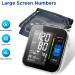 Digital Upper Arm Blood Pressure Monitor with Large LED Backlit Display - Adjustable Cuff & Memory - Carrying Case Included - Buy Online on GoSupps.com