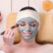 3 Pcs Spa Facial Headband Set - Adjustable Makeup Head Wrap for Sport, Face Wash, Shower - Sweat Hair Towel with Magic Tape - Buy Online on GoSupps.com