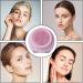Electric Face Scrubber | Gentle Silic Facial Brush | Waterproof Face Cleansing Brush | Effective Facial Cleanser for Clear Skin | Perfect for Family Birthdays Holiday Gifting Pink - Buy Online on GoSupps.com