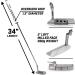 GoSports GS1 Tour Golf Putter Blade with Oversized Grip - Buy Online on GoSupps.com