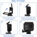 GoPro Housing Frame - 2-Piece Protective Cover for Hero 7/6/5/2018 Black - Side Open Design - Buy Online on GoSupps.com