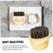 10 StK Men Bartkamm & Bartschneidst sten - Mustache Hair Brush & Beard Care | Travel-Friendly Wild Boar Bristle Brushes - 5 Pack - Buy Online on GoSupps.com