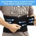 Buy Gatphy Lumbar Strap for Sciatica Relief - Adjustable Lumbar Support Belt for Men & Women with Triangular Loining Pillows (XL) - Buy Online on GoSupps.com