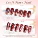 Buy Laza Chrome Nail Powder - Holographic Metallic Dust for DIY Gel Polish & Nail Art | Reflective Glitter Decorations - Red - Buy Online on GoSupps.com