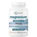 Micro Ingredients Magnesium Glycinate 350mg Per Serving 240 Veggie Capsules | Potent Elemental Form 100% Chelated Highly Bioavailable | Healthy Muscle Bones & Mood Support Supplement | Non-GMO