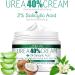 Urea 40% Foot Cream - Urea Cream for Feet - Foot Cream for Cracked Heels and Dry Skin - Cracked Heel Repair Cream with Hyaluronic Acid and Aloe Vera - Foot Cream for Very Dry Feet - Buy Online on GoSupps.com
