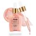 DAGEDA Rose Gold Body Shimmer Oil Luxurious Shimmer Body Oil Body & Face Highlighter for Makeup Lightweight and Non-Greasy Body Glow Oil Smooth Body Illuminator for Skin 1.1 fl.oz.