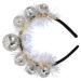 Yardenfun Stage Prop Party Supplies Hair Decoration Hair Accessories for Woman Hairband for Party Disco Ball Headband Party Hairband Party Decorative Hairband Women Headband Unique Headband