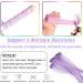14 Pcs Colored Clip in Hair Extensions - 22 Inch Highlights Hairpieces, Synthetic Hair for Girls & Women - Pink/Blue/White/Purple - Perfect for Parties - Buy Online on GoSupps.com